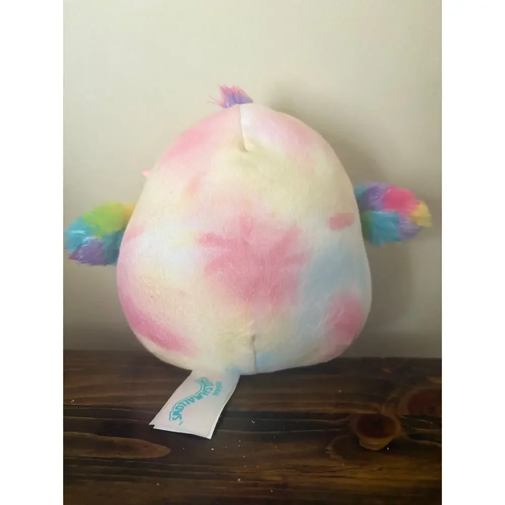 Squishmallows Official Kellytoys‎ Plush 5 Inch Carmella the Rainbow Cardinal NWT